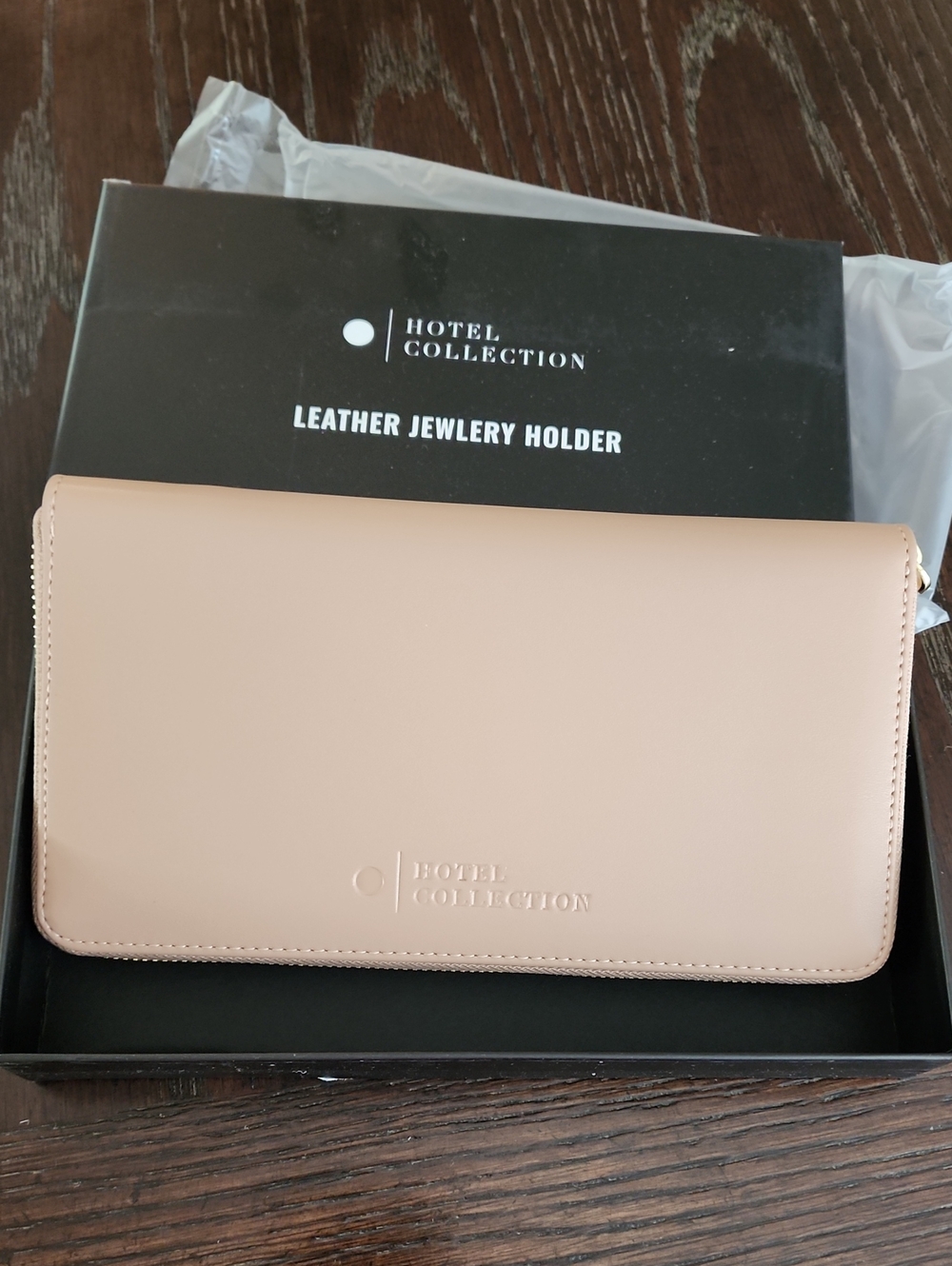 Hotel Collection Leather Jewelry Holder